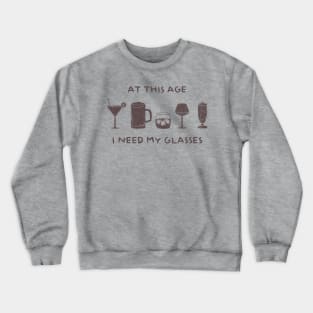 I Need my Glasses Crewneck Sweatshirt